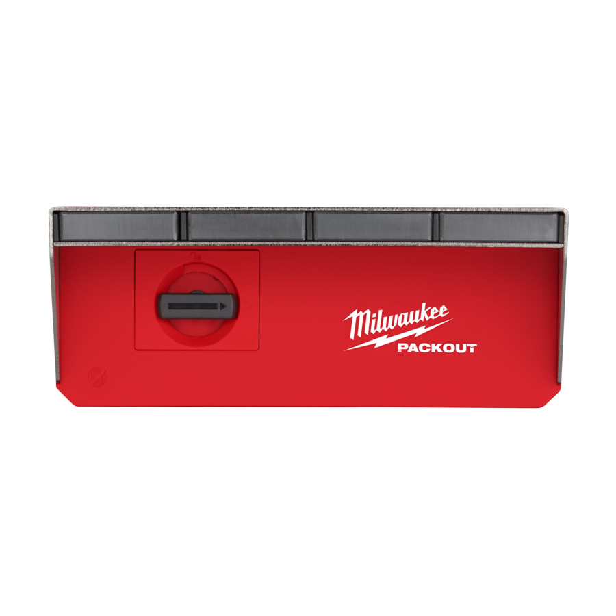 uchwyt magnetyczny Milwaukee PACKOUT Click & Lock 92x234 mm na wkrętaki i klucze